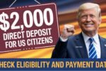 $2,000 Direct Deposit for U.S. Citizens