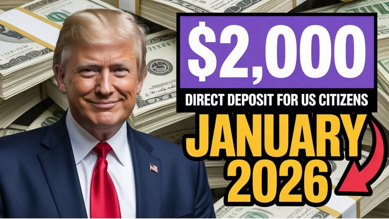 $2,000 Direct Deposit for U.S. Citizens in January 2026