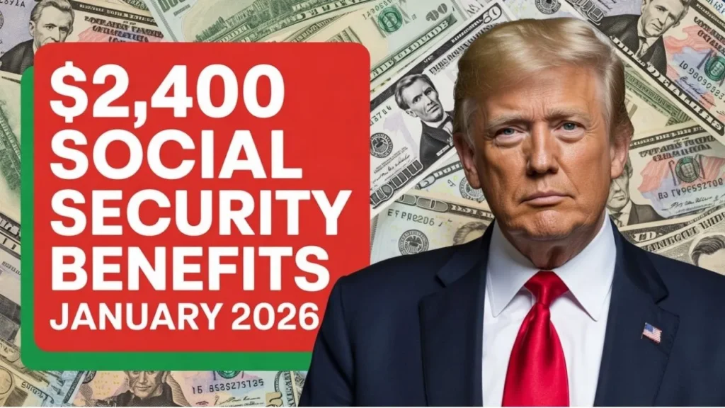 2,400 Social Security Benefits January 2026