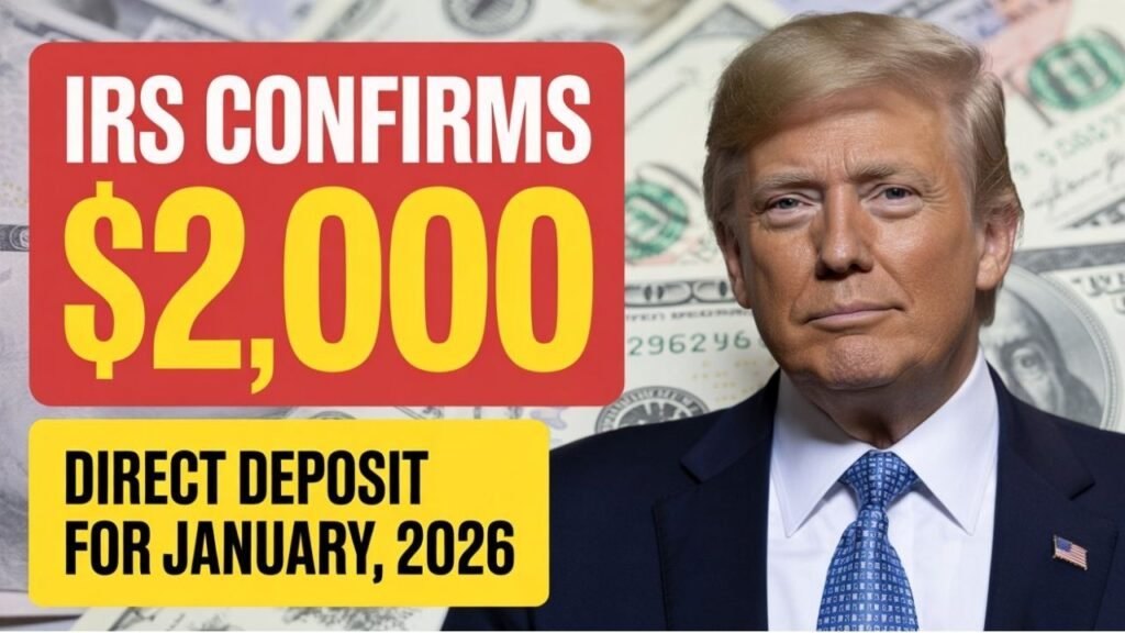 IRS Confirms $2,000 Direct Deposit